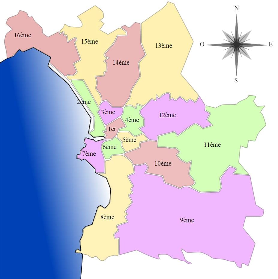 peta Marseille arrondissement