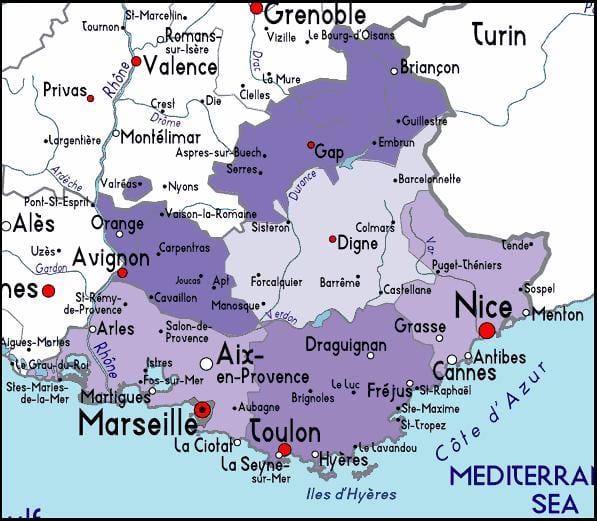 peta Marseille
