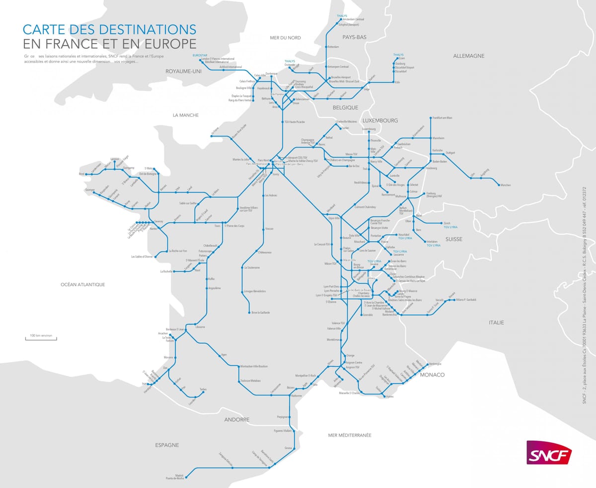 peta Marseille kereta api