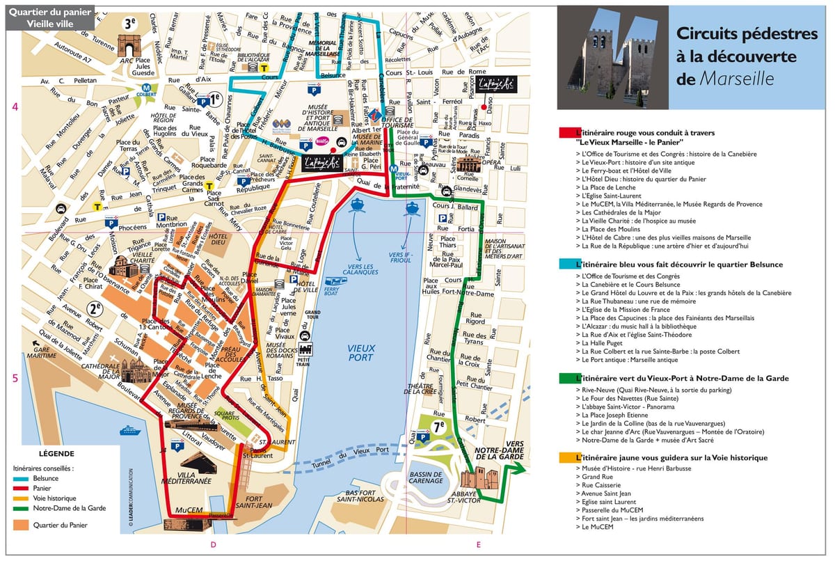 Marseille pelancong peta pdf