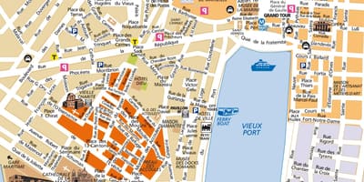Peta Marseille